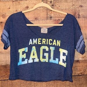American Eagle Varsity Crop Top